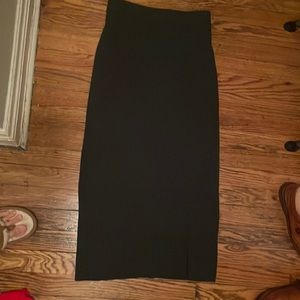 Ribbed Three Piece Set in Forest Green